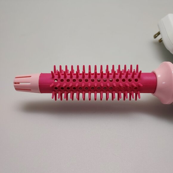 MISS FLAMINGO RETRO VTG FLAMINGO HOT AIR HAIR STYLING BRUSH RARE PINK NOS IN BOX - Picture 7 of 12